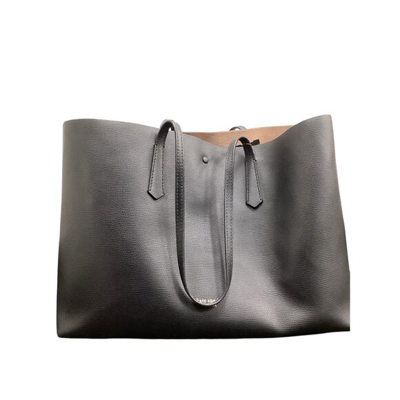 NWOT Kate Spade Tote Women’s 1 Size Big Tote & Wristlet Hook &Eye Closure Black - Picture 3 of 8